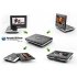 A traveler friendly Portable DVD and Multimedia Player with 7 Inch Wide screen Display that plays all of today s popular disc and flash memory formats  DVD  CD 
