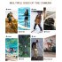 A wearable  magnetic  waterproof  drop resistant  dust proof multi purpose differential unique look sports camera