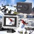 A1 2 0  Waterproof Outdoor Mini HD Action Camera Helmet Sport DV Camera for Skiing Diving Riding   Blue
