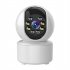 A10 1080P HD Wifi Surveillance Camera Night Vision Automatic Body Tracking Digital Zoom Video Security Monitor White