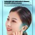 A10 Tws Wireless Earphone Bluetooth compatible Dual Ear Power Display Earbuds In ear Touch Sports Headset Black