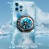 A15 Mobile Phone Quick Cooling Radiator Magnetic Suction Semiconductor Coolers For Phone Tablet Live Video Game black
