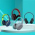 A18 Wireless Headphones over Ear Hi Fi Stereo Deep Bass Wireless Earphones for Laptop Pc Computer Mobile Phone Red