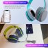 A18 Wireless Headphones over Ear Hi Fi Stereo Deep Bass Wireless Earphones for Laptop Pc Computer Mobile Phone Green