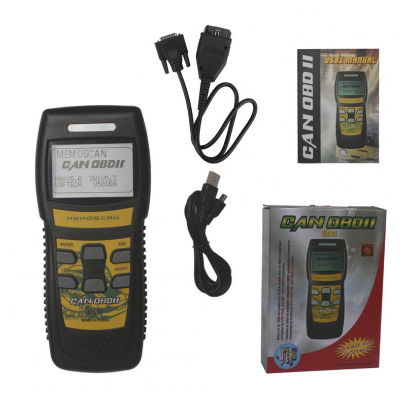 Car Fault Detector U581 Can Obd2 Scanner Code Reader Auto Fault Diagnostic Instrument Scanning Tools 