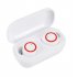 A2 Bluetooth 5 0 Headset Hifi Stereo Sport Earphone Waterproof Wireless Headset White red