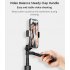 A21 Video Stabilizer Selfie Stick Tripod Bluetooth Tripod Selfie Stick Fill Light for iPhone Xiaomi Huawei Gimbal Mobile Phone Black 80cm