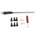 A2212 Valve Core Installation Tool Kit with Valve Cores TR412 Tire Nozzle Extractor Fit for All Vehicle Truck As shown