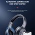 A28 Wireless Headset With Noise Canceling Microphone Stereo HiFi Folding Headphones For Game Office Zoom Meeting Trucker blue