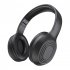 A28 Wireless Headset With Noise Canceling Microphone Stereo HiFi Folding Headphones For Game Office Zoom Meeting Trucker blue