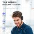 A28 Wireless Headset With Noise Canceling Microphone Stereo HiFi Folding Headphones For Game Office Zoom Meeting Trucker blue