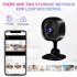 A3 WIFI Camera Surveillance Camera Clear 1080P HD Recording Night Vision Real Time Monitoring IR CUT Motion Detection Smart Camera For Home Security Guard black
