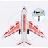 A380 Airbus Toys RC Airplane with Music Lights Large Electric Remote Control Airplane Toy Random Color