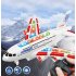 A380 Airbus Toys RC Airplane with Music Lights Large Electric Remote Control Airplane Toy Random Color