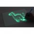 A4 Draw With Light In Dark Children Kids Toy Luminous Drawing  Board Sketchpad Set Gift English version