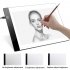 A4 LED Drawing Digital Tablet Art Tablet USB Writing Board Painting Copy Board Graphic Light Box Panel
