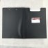 A4 Leather Folding Clipboard Office Document Holder Filing Clip Board A4 leather folding plate clip  random color  318 230