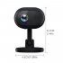 A4 Mini Home Security Cameras HD 1080P WiFi Camera Wide Viewing Angle Motion Detection 2 Way Audio Clear Recording Camera Night Vision Easy Installation For Hom