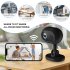 A4 Mini Home Security Cameras HD 1080P WiFi Camera Wide Viewing Angle Motion Detection 2 Way Audio Clear Recording Camera Night Vision Easy Installation For Hom