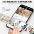 A4 Mini Home Security Cameras HD 1080P WiFi Camera Wide Viewing Angle Motion Detection 2 Way Audio Clear Recording Camera Night Vision Easy Installation For Hom