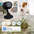 A4 Mini Home Security Cameras HD 1080P WiFi Camera Wide Viewing Angle Motion Detection 2 Way Audio Clear Recording Camera Night Vision Easy Installation For Hom