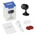 A4 Mini Home Security Cameras HD 1080P WiFi Camera Wide Viewing Angle Motion Detection 2 Way Audio Clear Recording Camera Night Vision Easy Installation For Hom