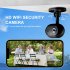 A4 Mini Home Security Cameras HD 1080P WiFi Camera Wide Viewing Angle Motion Detection 2 Way Audio Clear Recording Camera Night Vision Easy Installation For Hom