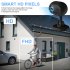 A4 Mini Home Security Cameras HD 1080P WiFi Camera Wide Viewing Angle Motion Detection 2 Way Audio Clear Recording Camera Night Vision Easy Installation For Hom