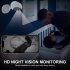 A4 Mini WIFI Camera Night Vision Camera 1080P Cams With Motion Detection Alert Voice Intercom For Home Security Guard White