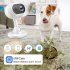 A4 Mini WIFI Camera Night Vision Camera 1080P Cams With Motion Detection Alert Voice Intercom For Home Security Guard White