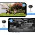 A4 Mini WIFI Camera Night Vision Camera 1080P Cams With Motion Detection Alert Voice Intercom For Home Security Guard White