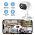 A4 Mini WIFI Camera Night Vision Camera 1080P Cams With Motion Detection Alert Voice Intercom For Home Security Guard White