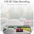 A46 Driving Recorder 9 66 Inch Large Screen 2 5D 1080P HD Recorder black