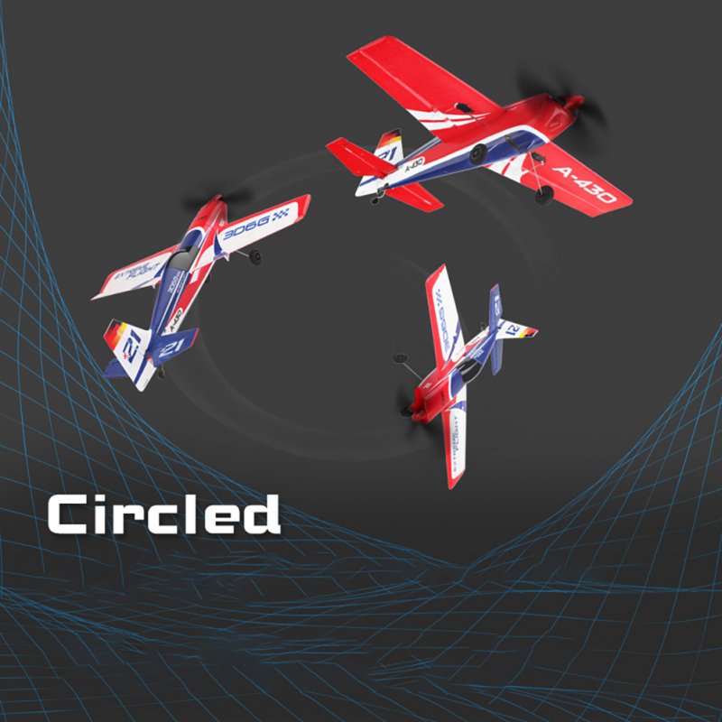 Xk A430 2.4g RC Airplane 5ch 430mm Wing Span 3D 6g System Mode Eps Foam Brushless Motor RC Aircraft