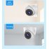 A5 3mp Hd Ip Camera 2 4g Wireless Wifi Night Vision Video Surveillance Security Camcorder Motion Detection Cctv Monitor White