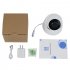A5 3mp Hd Ip Camera 2 4g Wireless Wifi Night Vision Video Surveillance Security Camcorder Motion Detection Cctv Monitor White