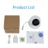 A5 3mp Hd Ip Camera 2 4g Wireless Wifi Night Vision Video Surveillance Security Camcorder Motion Detection Cctv Monitor White