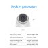 A5 3mp Hd Ip Camera 2 4g Wireless Wifi Night Vision Video Surveillance Security Camcorder Motion Detection Cctv Monitor White