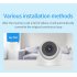 A5 3mp Hd Ip Camera 2 4g Wireless Wifi Night Vision Video Surveillance Security Camcorder Motion Detection Cctv Monitor White
