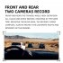 A5 4 5 Inch IPS Screen Full HD Car DVR Camera Auto Front Rearview Mirror Digital Video Recorder Camcorder black