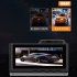 A5 Dual Lens Car Dvr Driving Recorder 2k HD Front Rear Dual Camera Night Vision G Sensor Parking Monitoring