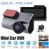 A5 Dual Lens Car Dvr Driving Recorder 2k HD Front Rear Dual Camera Night Vision G Sensor Parking Monitoring