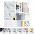 A6 Budget Financial Planner Notebook Loose Leaf Paper Binder Cover Journal Money Envelopes Organizer For Wallet Cash Saving grey