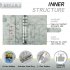 A6 Budget Financial Planner Notebook Loose Leaf Paper Binder Cover Journal Money Envelopes Organizer For Wallet Cash Saving grey