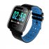 A6 IP67 Waterproof Smart Watch Heart Rate Monitor Bracelet Wristband for Android iOS blue