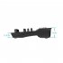 A6 Portable Sound Mixing Console DJ Sound Controller Mini Portable Mixing Console Audio Mixer EU Plug