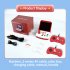A6Plus Retro Handheld Game Console Classical Gaming Controller 3 5 Inch Screen Portable Handheld Game Console Red White