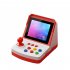 A6Plus Retro Handheld Game Console Classical Gaming Controller 3 5 Inch Screen Portable Handheld Game Console Red White