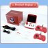 A6Plus Retro Handheld Game Console Classical Gaming Controller 3 5 Inch Screen Portable Handheld Game Console Red White