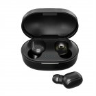 A6S Wireless Earbuds Waterproof Noise Canceling Stereo Sound Earphones In Ear Headphones For Sports Gaming Running black